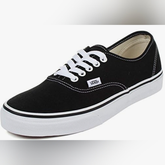 Vans Other - Unisex Vans Black And White Sneakers Size M 9 W 10.5 Like New MSRP $65